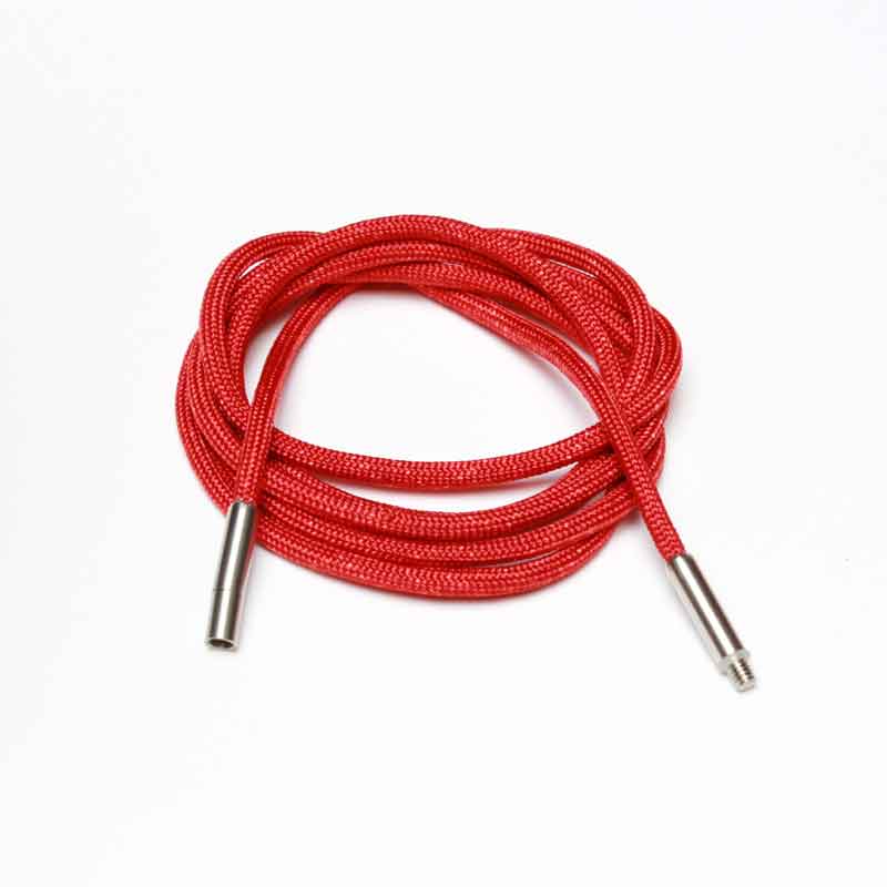 Red Hoodie Strings Made of Paracord - 550lbs of strength